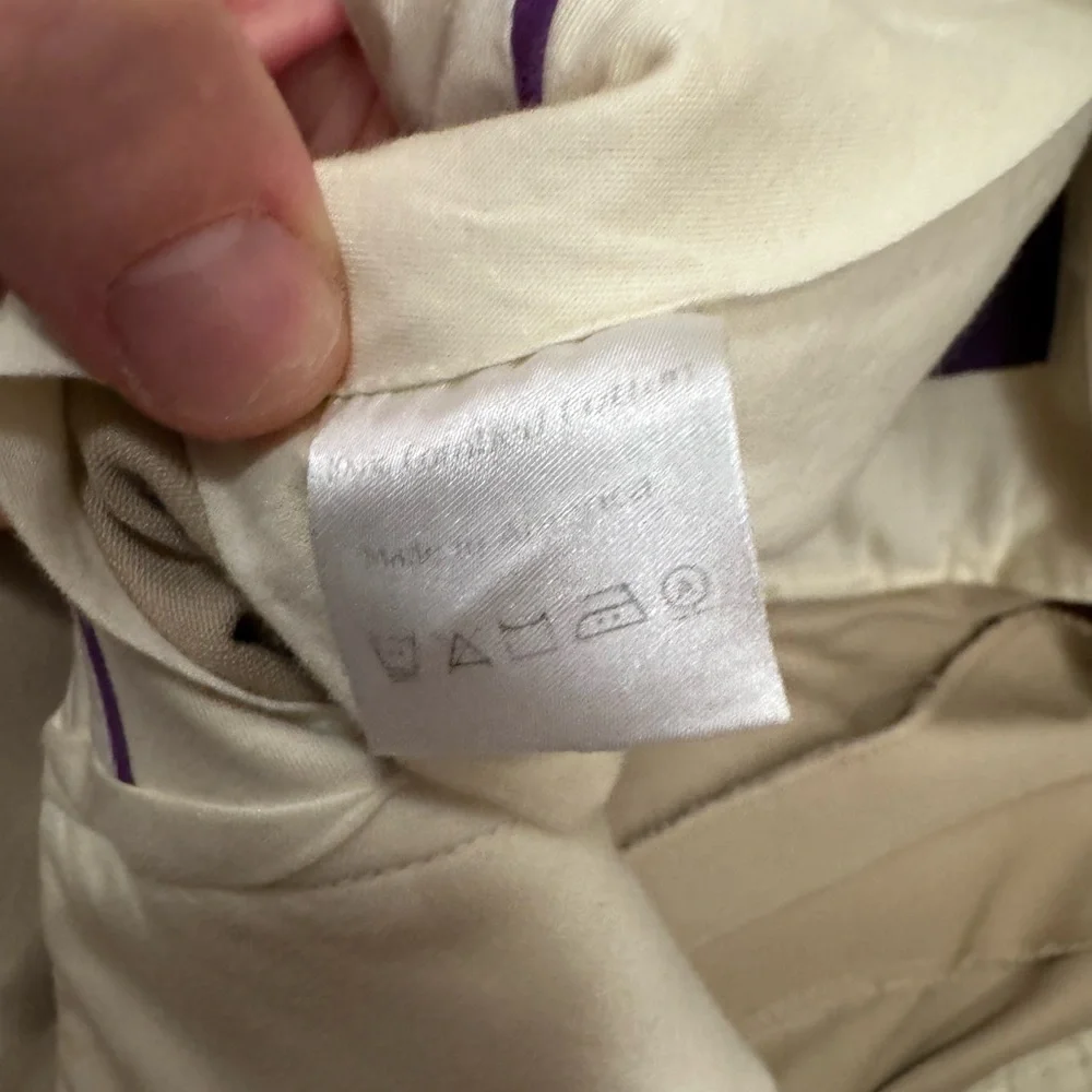 Men's Classic Khaki Dress Pants - Picture 5 of 5